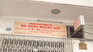 Phòng khám amidan uy tín - BS. Đặng Hoàng Sơn