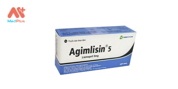 Thuốc Agimlisin 5: Liều dùng & lưu ý, hướng dẫn sử dụng, tác dụng phụ 128 Agimlisin 5