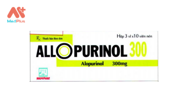 Allopurinol 300 trị bệnh gout