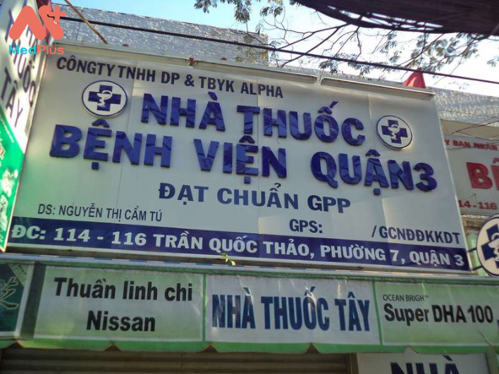 Nhà thuốc bệnh viện quận 3