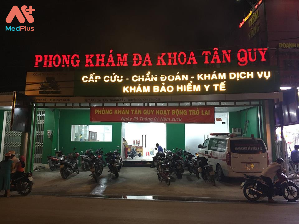 Phòng khám Da liễu huyện Củ Chi - Phòng khám Đa khoa Tân Quy