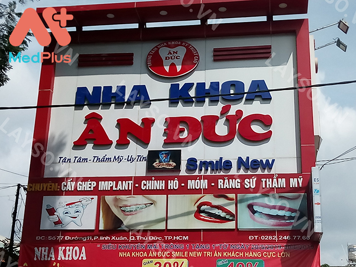 Phòng khám Răng Hàm Mặt quận Thủ Đức - Nha Khoa Ân Đức