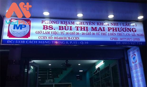 Phòng khám Nhi khoa - BS. Bùi Thị Mai Phương