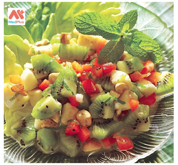 Salad kiwi-chuối