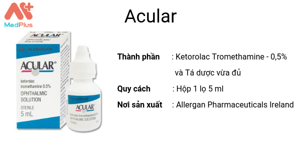 Thuốc Acular