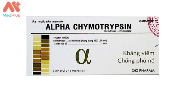 Thuốc Alpha Chymotrypsin