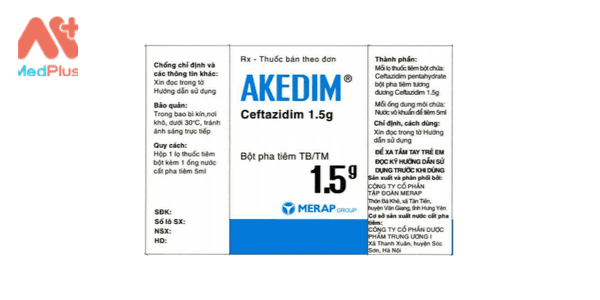 Thuốc Akedim - 1,5g