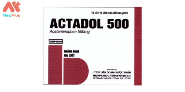 Thuốc Actadol 500