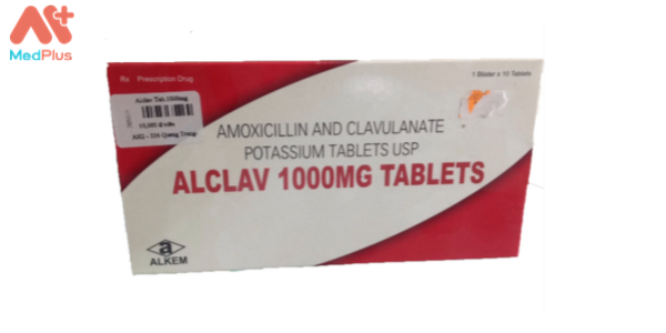 Thuốc Alclav 1000mg tablets