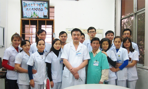 Đội ngũ bác sĩ Bệnh viện Sản Nhi Nghệ An