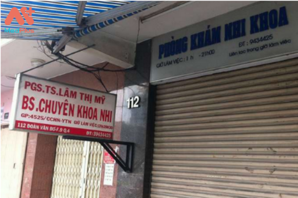 phòng khám Nhi khoa Quận 4 - PGS.TS.BS Lâm Thị Mỹ