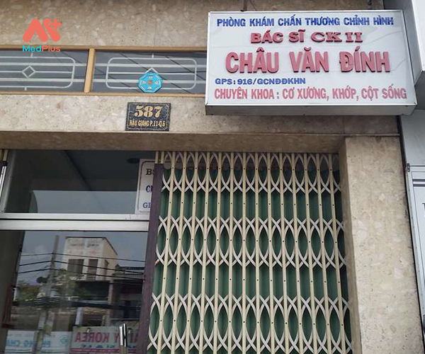 Phòng khám Chấn thương chỉnh hình & Cơ xương khớp - BS.CKII. Châu Văn Đính