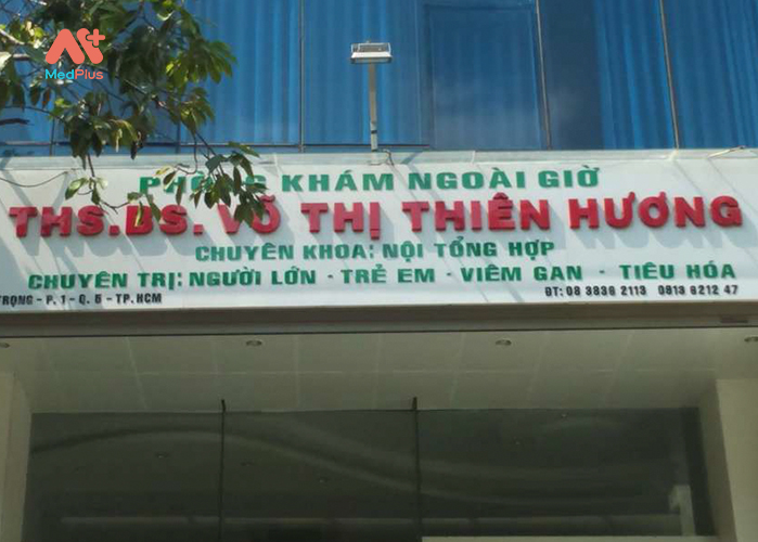 Phòng khám Nội tổng hợp - ThS.BS. Võ Thị Thiên Hương