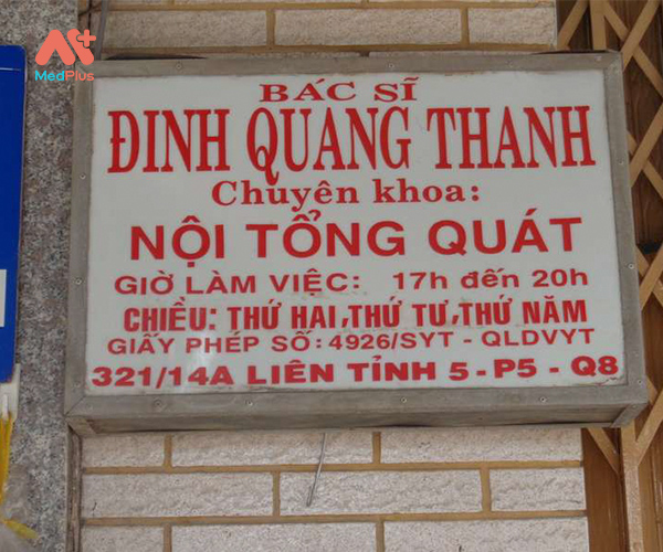 Phòng khám Nội tổng hợp - Bác sĩ Đinh Quang Thanh