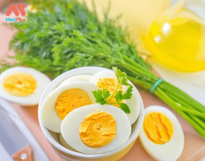 Trứng gà giúp con có một làn da mịn màng