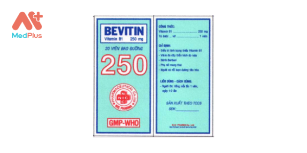 Thuốc Bevitin: Liều dùng & lưu ý, hướng dẫn sử dụng, tác dụng phụ 128 Bevitin