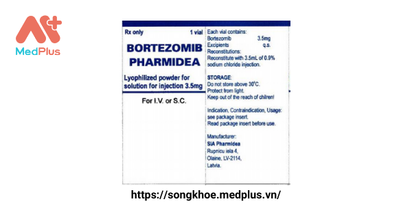 Thuốc Bortezomib Pharmidea: Liều dùng & lưu ý, hướng dẫn sử dụng, tác dụng phụ (Phần 1) 160 Bortezomib