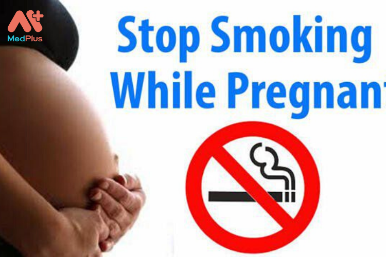 Mẹ bầu không nên hút thuốc trong thời gian mang thai