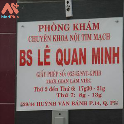 Phòng khám Tim Mạch quận Phú Nhuận - BS. Lê Quan Minh