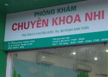 Thông tin cần thiết về phòng khám Chuyên khoa Nhi – 78 Quang Trung