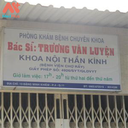 Phòng khám Thần kinh quận 11 – BS. Trương Văn Luyện