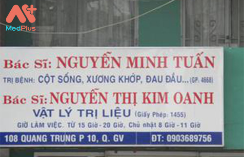Phòng khám vật lý trị liệu TP. Hồ Chí Minh – BS. Nguyễn Thị Kim Oanh