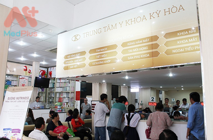 Hình ảnh tại sảnh trung tâm y khoa Kỳ Hòa