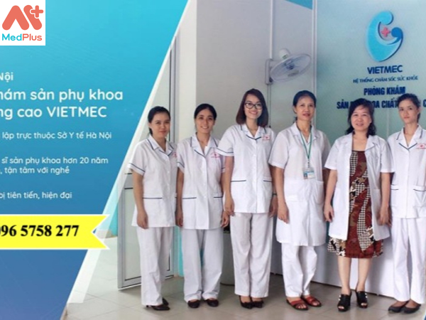 Đội ngũ bác sĩ tại phòng khám Vietmec