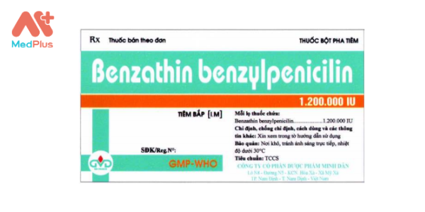 Thuốc Benzathin benzylpenicilin 1.200.000 IU
