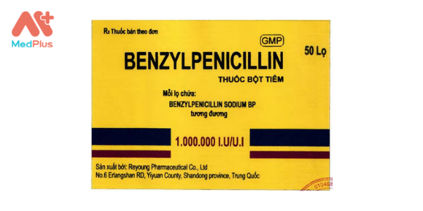 Thuốc Benzylpenicillin sodium powder for injection 1.000.000 IU