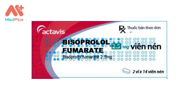 Thuốc Bisoprolol Fumarate 2.5mg