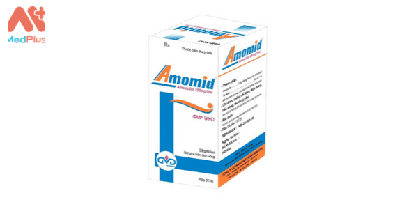 Thuốc Amomid 250 mg/5 ml