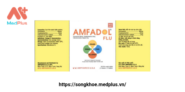 Thuốc Amfadol Flu