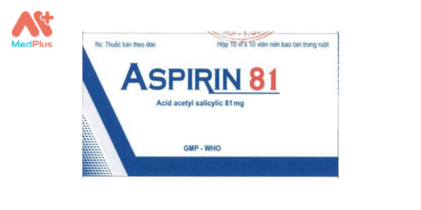 Thuốc Aspirin 81 CL : Liều dùng & lưu ý, hướng dẫn sử dụng, tác dụng phụ 128 Thuốc Aspirin - 81 QB