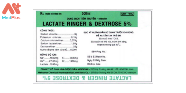 Lactate ringer & dextrose 5%