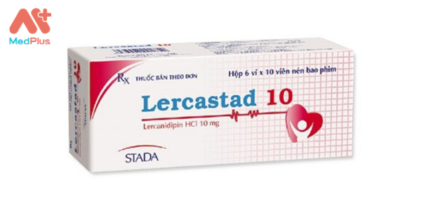 Thuốc Lercastad 10: Liều dùng & lưu ý, hướng dẫn sử dụng, tác dụng phụ 128 "<yoastmark