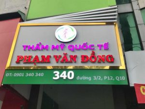 Phòng khám thẩm mỹ bs Phạm Văn Đồng