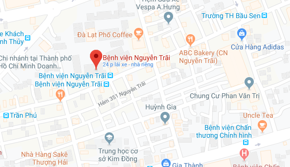 Địa chỉ Bệnh viện Nguyễn trãi Quận 5
