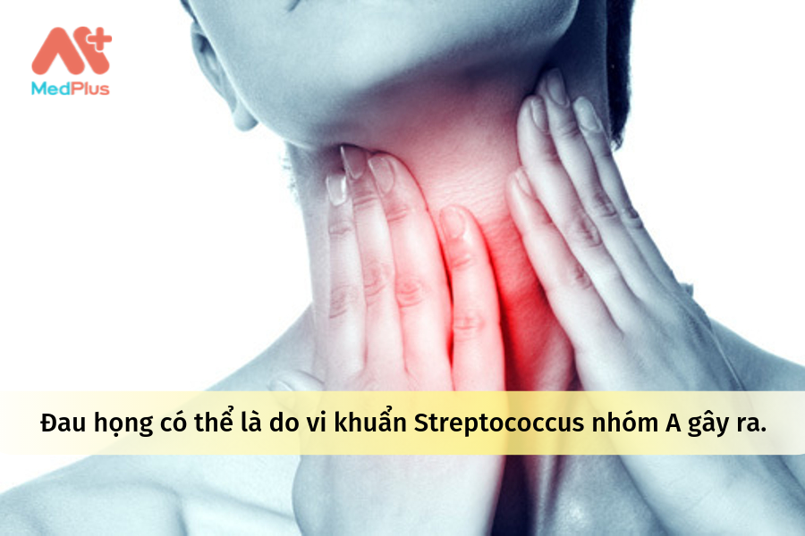 Đau họng có thể là do vi khuẩn Streptococcus nhóm A gây ra