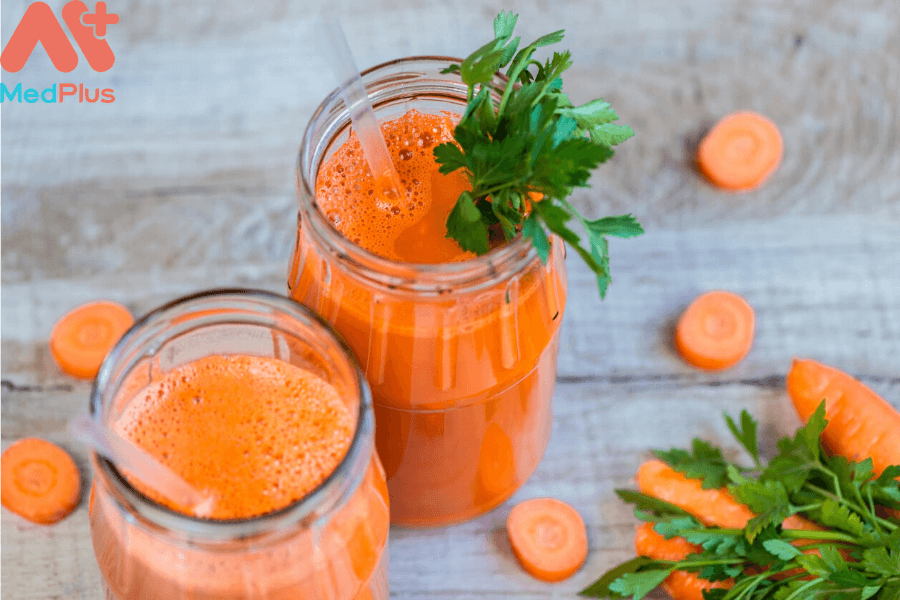 Tác dụng, lợi ích của nước ép cà rốt