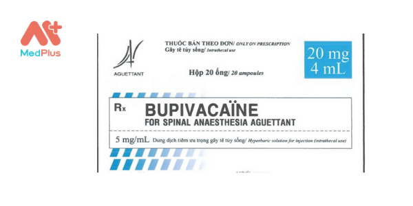 Bupivacain for spinal anaesthesia Aguettant 5mg_ml