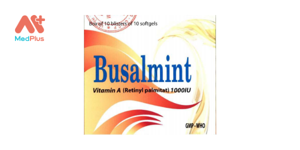 Thuốc Busalmint: Liều dùng & lưu ý, hướng dẫn sử dụng, tác dụng phụ 128 Busalmint