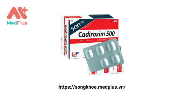 Thuốc Cadiroxim 500: Liều dùng & lưu ý, hướng dẫn sử dụng, tác dụng phụ 128 CADIROXIM 500