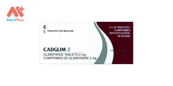 Cadglim 2 trị tiểu đường type II