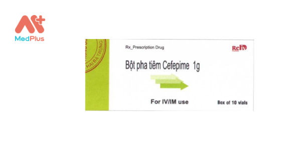Thuốc Cefepime 1g: Liều dùng & lưu ý, hướng dẫn sử dụng, tác dụng phụ 127 Cefepime 1g