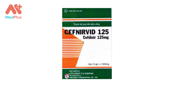 Thuốc Cefnirvid 125 - Liều dùng, lưu ý, hướng dẫn, tác dụng phụ 128 Cefnirvid 125