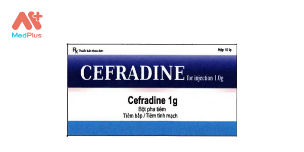 Cefradine for injection 1g