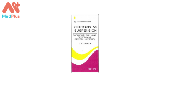 Ceftopix 50 suspension /dry syrup