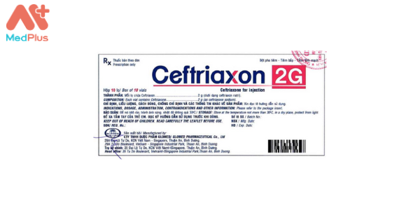 Ceftriaxon 2g