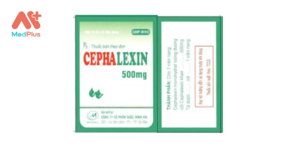Thuốc Cephalexin 500 mg (vên nang cứng): Liều dùng & lưu ý, hướng dẫn sử dụng, tác dụng phụ 128 Cephalexin 500mg